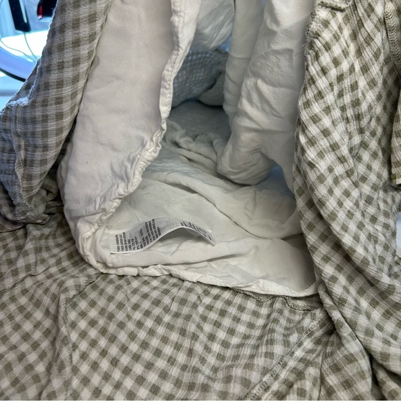 Abercrombie & Fitch Green Check Midi Dress - Picture 11 of 13